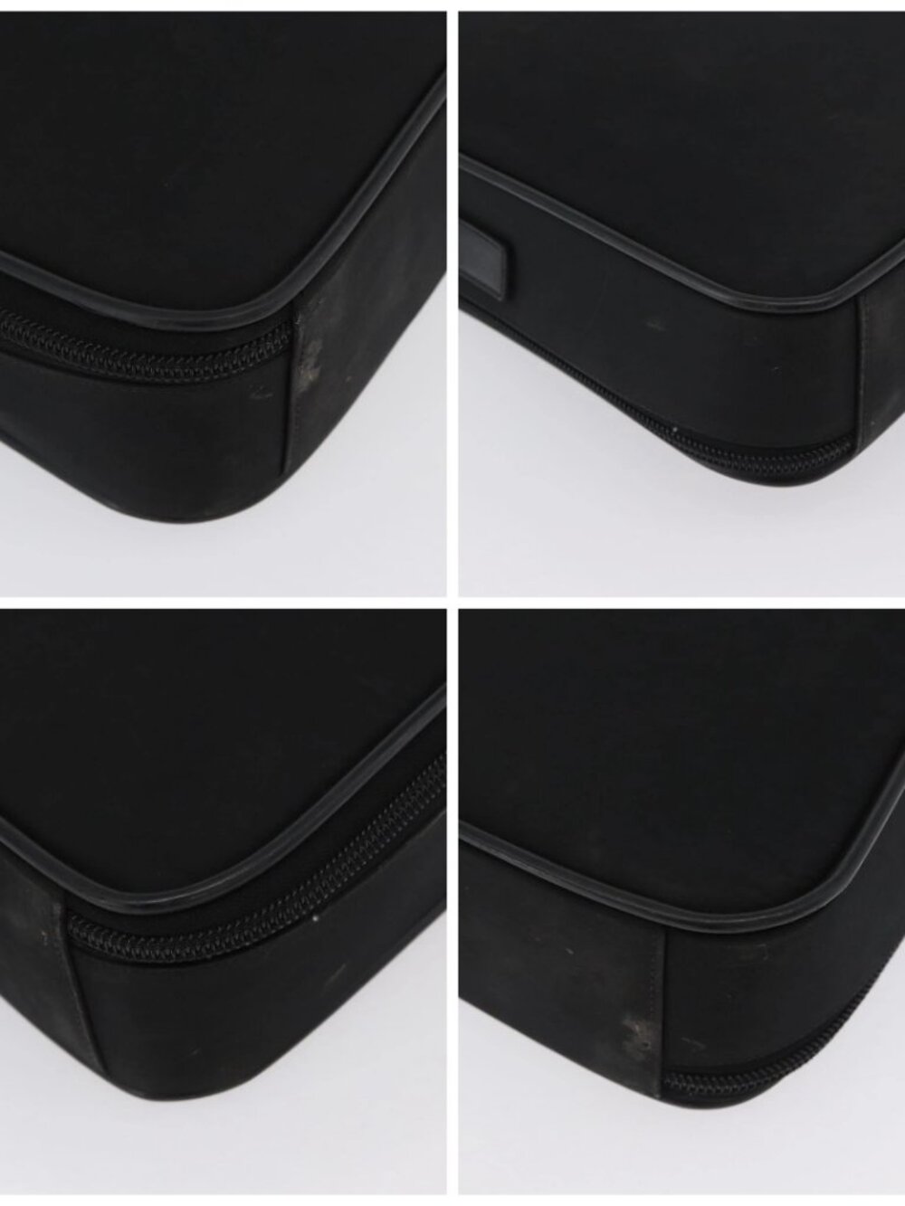 PRADA Hand Bag Nylon Black Silver Auth bs33447 - Picture 14 of 16